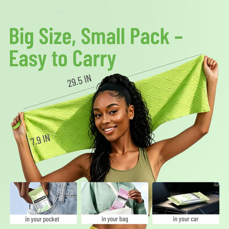 XL Menthol Wipes | Instant Long-Lasting Summer Heat Relief