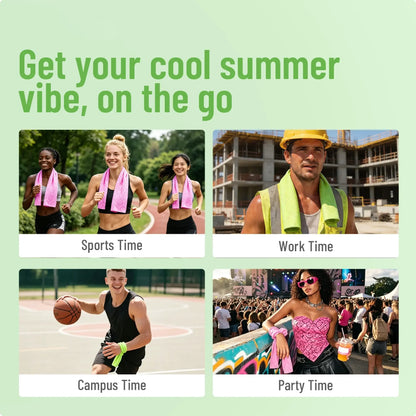XL Menthol Wipes | Instant Long-Lasting Summer Heat Relief